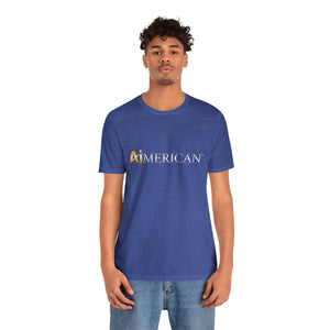 Aimerican™ Brand Retail Fit Unisex Jersey Short Sleeve Tee