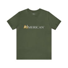 Load image into Gallery viewer, Aimerican™ Brand Retail Fit Unisex Jersey Short Sleeve Tee
