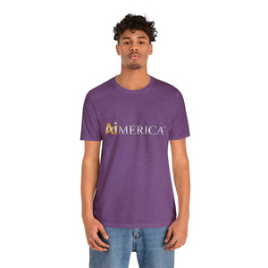 Aimerica™ Brand Retail Fit Unisex Jersey Short Sleeve Tee