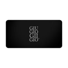 Load image into Gallery viewer, GIUGIOGIIGIO™ Brand Desk Mat - Mouse Pad - [Black]
