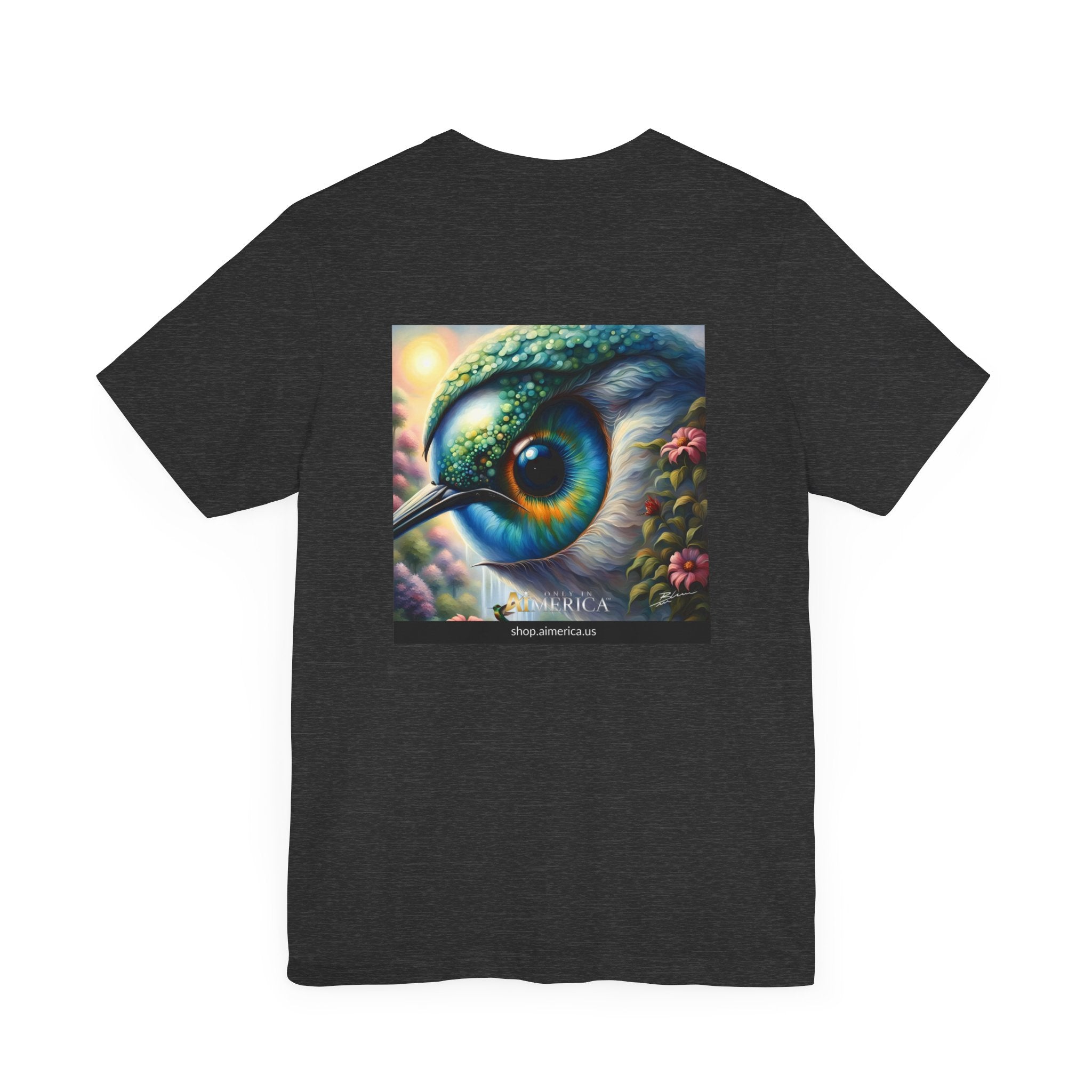 Aimerican Ads™ Brand Retail Fit Unisex Jersey Short Sleeve Tee - Bird's Eye View Edition