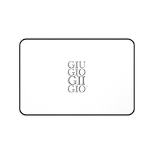 Load image into Gallery viewer, GIUGIOGIIGIO™ Brand Desk Mat - Mouse Pad - [White]
