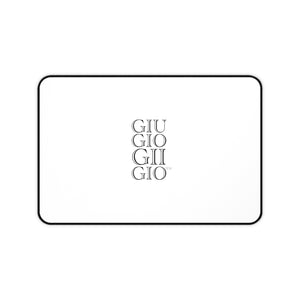 GIUGIOGIIGIO™ Brand Desk Mat - Mouse Pad - [White]