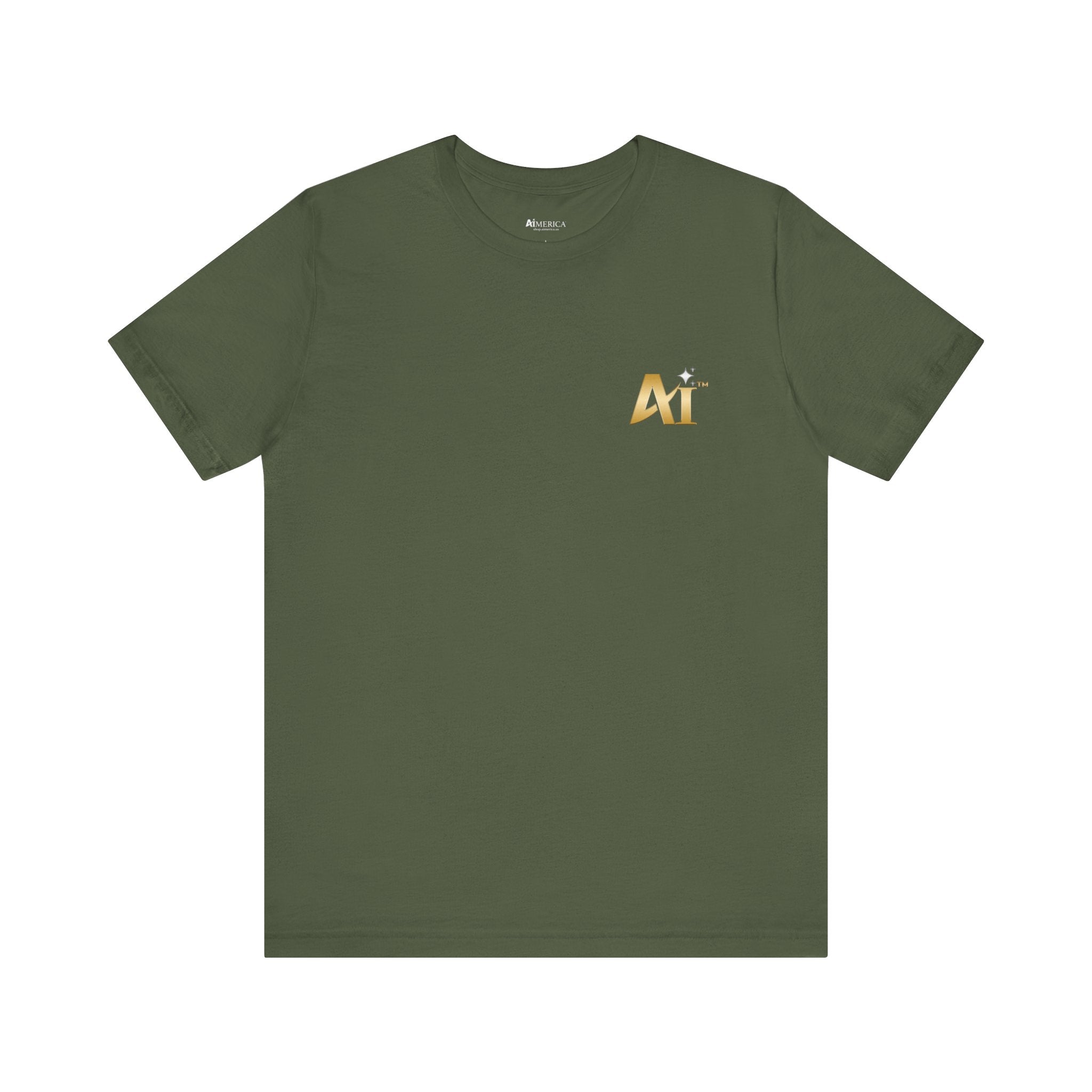 Aimerican Ads™ Brand Retail Fit Unisex Jersey Short Sleeve Tee - Aimerican™ Warrior Edition