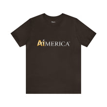 Load image into Gallery viewer, Aimerica™ Brand Retail Fit Unisex Jersey Short Sleeve Tee
