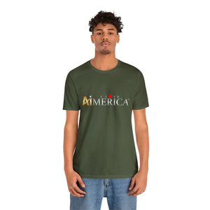 I Love Aimerica™ Brand Retail Fit Unisex Jersey Short Sleeve Tee