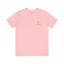 Load image into Gallery viewer, Aimerican Ads™ Brand Retail Fit Unisex Jersey Short Sleeve Tee - Featherin&#39; Flamingo Edition
