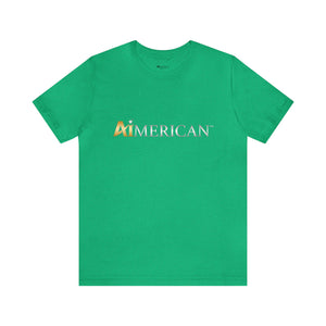 Aimerican™ Brand Retail Fit Unisex Jersey Short Sleeve Tee