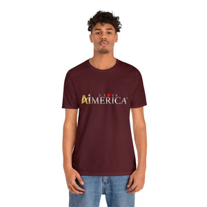 I Love Aimerica™ Brand Retail Fit Unisex Jersey Short Sleeve Tee