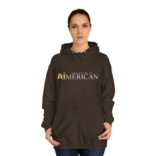 Load image into Gallery viewer, Proud to be an Aimerican™ Brand Unisex College Hoodie
