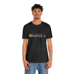 I Love Aimerica™ Brand Retail Fit Unisex Jersey Short Sleeve Tee