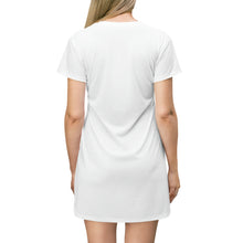 Load image into Gallery viewer, GIUGIOGIIGIO™ Brand T-Shirt Dress (AOP) [White]
