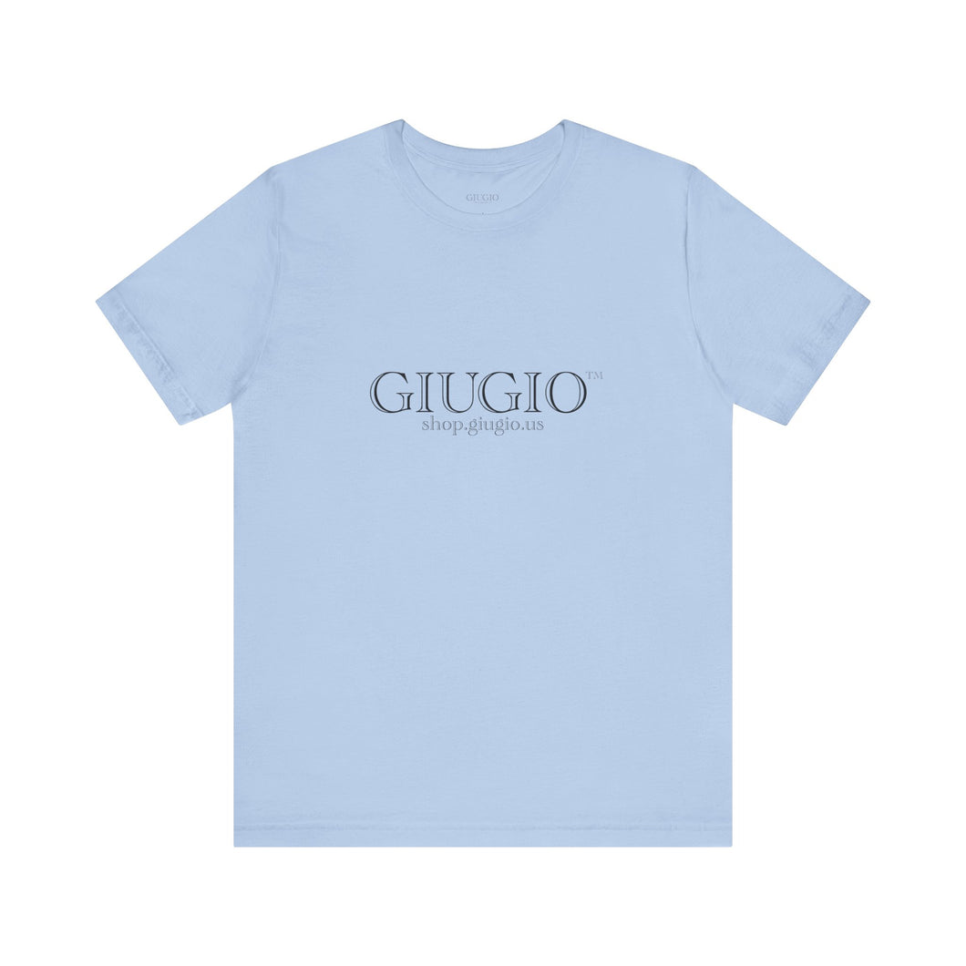 GIUGIO™ Brand Retail Fit Unisex Jersey Short Sleeve Tee