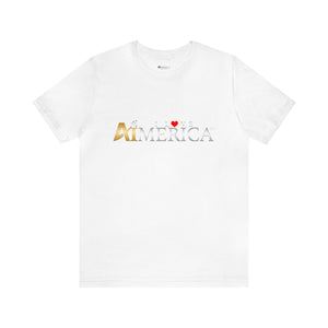 I Love Aimerica™ Brand Retail Fit Unisex Jersey Short Sleeve Tee