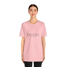 Load image into Gallery viewer, GIUGIO™ Brand Retail Fit Unisex Jersey Short Sleeve Tee
