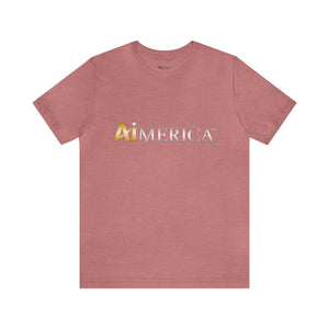 Aimerica™ Brand Retail Fit Unisex Jersey Short Sleeve Tee