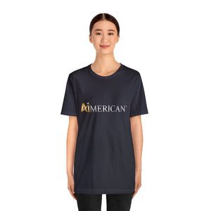 Aimerican™ Brand Retail Fit Unisex Jersey Short Sleeve Tee