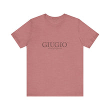 Load image into Gallery viewer, GIUGIO™ Brand Retail Fit Unisex Jersey Short Sleeve Tee
