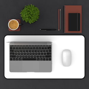 GIUGIOGIIGIO™ Brand Desk Mat - Mouse Pad - [White]