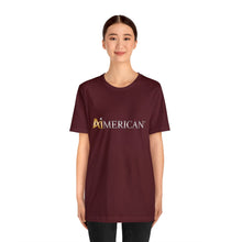 Load image into Gallery viewer, Aimerican™ Brand Retail Fit Unisex Jersey Short Sleeve Tee
