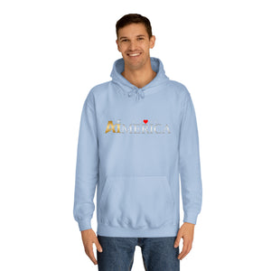 I Love Aimerica™ Brand Unisex College Hoodie