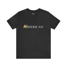 Load image into Gallery viewer, Aimerican™ Brand Retail Fit Unisex Jersey Short Sleeve Tee
