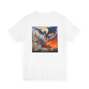 Aimerican Ads™ Brand Retail Fit Unisex Jersey Short Sleeve Tee - Dragon Phoenix Clan Edition