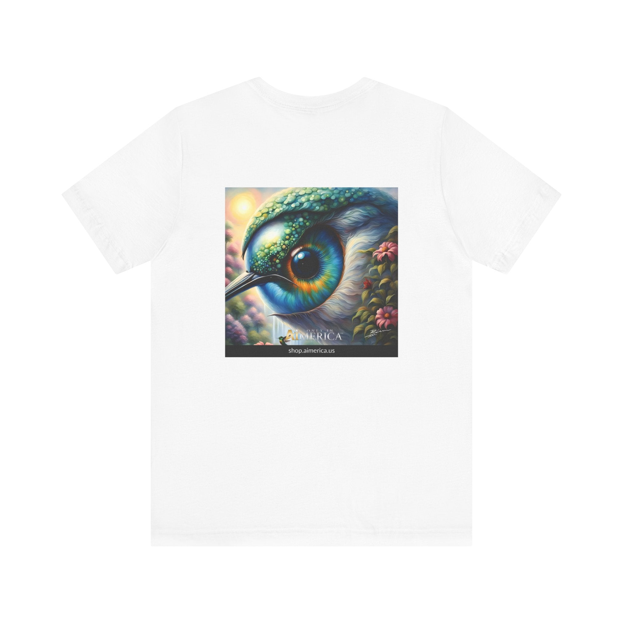 Aimerican Ads™ Brand Retail Fit Unisex Jersey Short Sleeve Tee - Bird's Eye View Edition