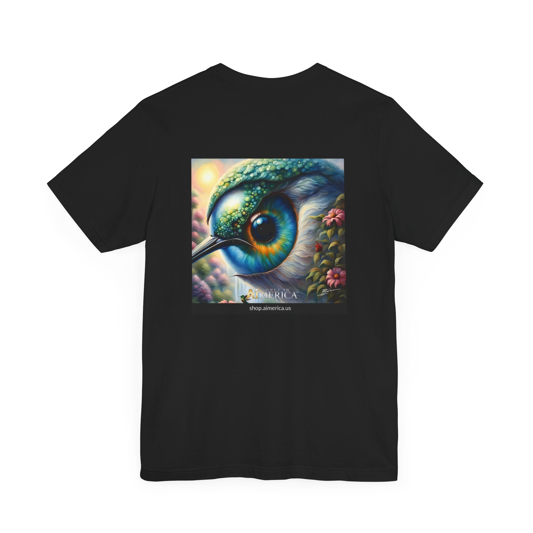 Aimerican Ads™ Brand Retail Fit Unisex Jersey Short Sleeve Tee - Bird's Eye View Edition