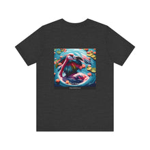 Load image into Gallery viewer, Aimerican Ads™ Brand Retail Fit Unisex Jersey Short Sleeve Tee - Featherin&#39; Flamingo Edition
