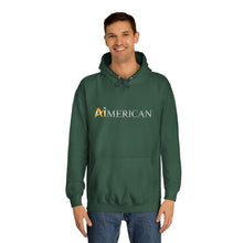 Load image into Gallery viewer, Aimerican™ Brand Unisex College Hoodie
