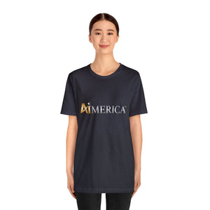 Aimerica™ Brand Retail Fit Unisex Jersey Short Sleeve Tee