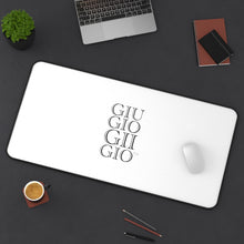 Load image into Gallery viewer, GIUGIOGIIGIO™ Brand Desk Mat - Mouse Pad - [White]
