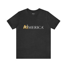 Load image into Gallery viewer, Aimerica™ Brand Retail Fit Unisex Jersey Short Sleeve Tee
