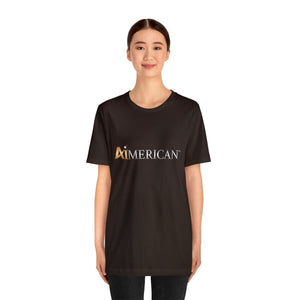 Aimerican™ Brand Retail Fit Unisex Jersey Short Sleeve Tee