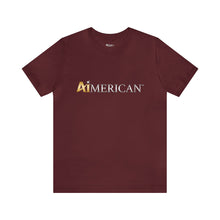 Load image into Gallery viewer, Aimerican™ Brand Retail Fit Unisex Jersey Short Sleeve Tee
