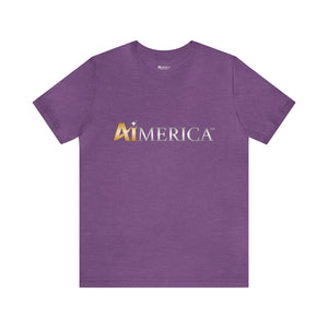 Aimerica™ Brand Retail Fit Unisex Jersey Short Sleeve Tee