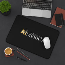 Load image into Gallery viewer, Made in Aimerica™ Brand Desk Mat - Mouse Pad - [Black]
