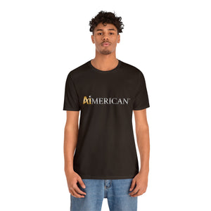 Aimerican™ Brand Retail Fit Unisex Jersey Short Sleeve Tee