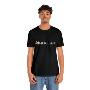 Aimerican™ Brand Retail Fit Unisex Jersey Short Sleeve Tee