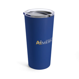 Proud to be an Aimerican™ Brand Tumbler 20oz - [Dark Blue]