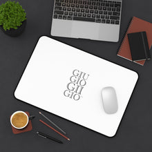 Load image into Gallery viewer, GIUGIOGIIGIO™ Brand Desk Mat - Mouse Pad - [White]
