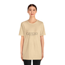 Load image into Gallery viewer, GIUGIO™ Brand Retail Fit Unisex Jersey Short Sleeve Tee
