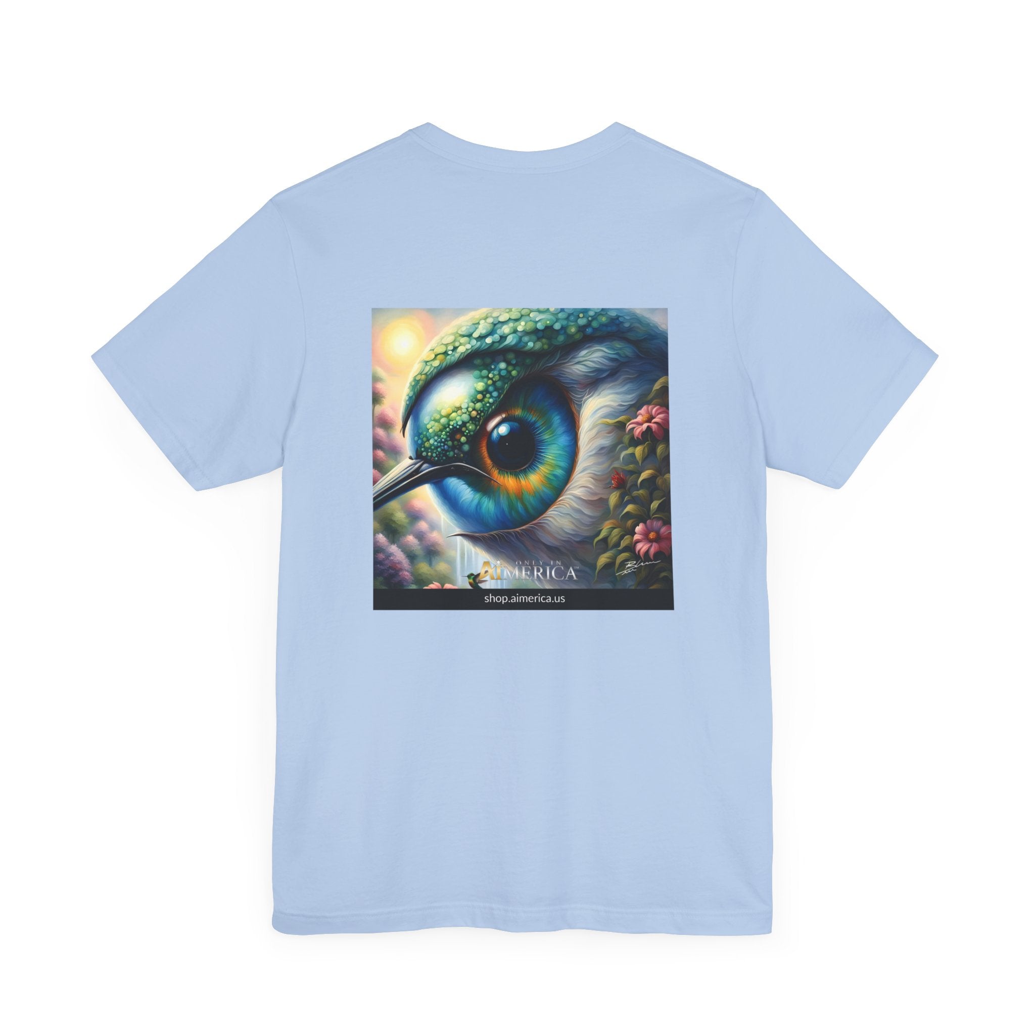 Aimerican Ads™ Brand Retail Fit Unisex Jersey Short Sleeve Tee - Bird's Eye View Edition