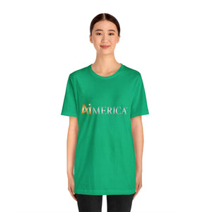 Aimerica™ Brand Retail Fit Unisex Jersey Short Sleeve Tee