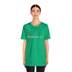 Aimerican™ Brand Retail Fit Unisex Jersey Short Sleeve Tee