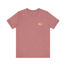 Load image into Gallery viewer, Aimerican Ads™ Brand Retail Fit Unisex Jersey Short Sleeve Tee - Featherin&#39; Flamingo Edition
