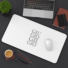 Load image into Gallery viewer, GIUGIOGIIGIO™ Brand Desk Mat - Mouse Pad - [White]
