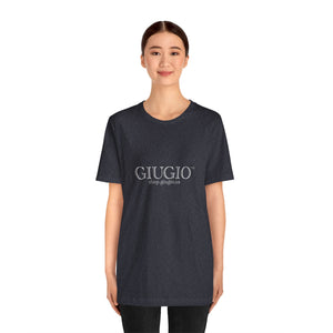 GIUGIO™ Brand Retail Fit Unisex Jersey Short Sleeve Tee