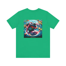 Load image into Gallery viewer, Aimerican Ads™ Brand Retail Fit Unisex Jersey Short Sleeve Tee - Featherin&#39; Flamingo Edition
